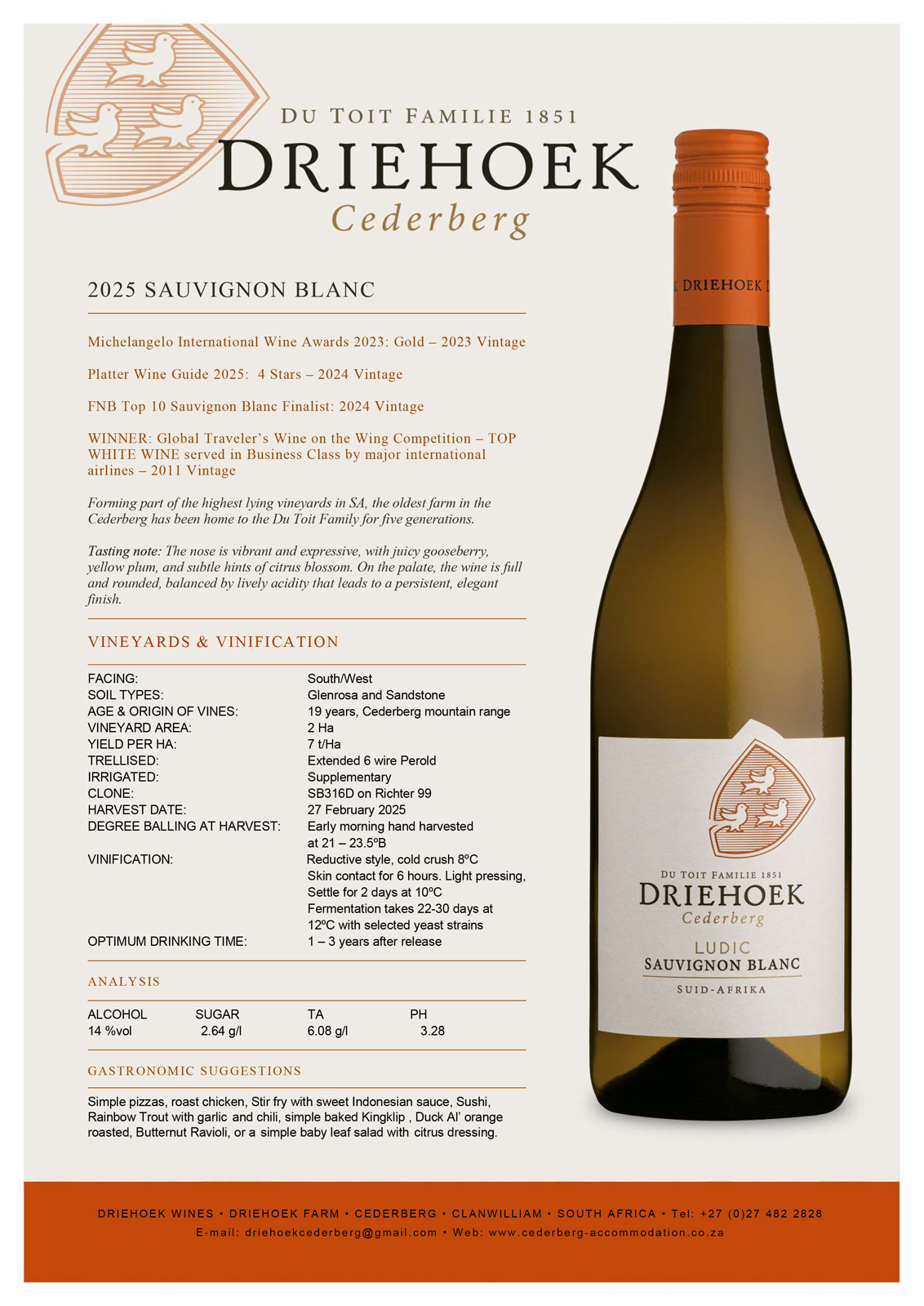 Sauvignon Blanc Tasting notes